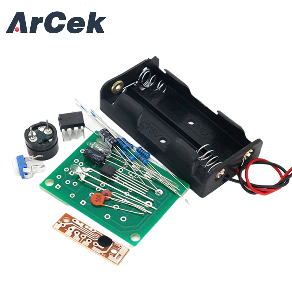 Touch Vibration Alarm Kit Electronic Making Maker DIY Electronic Training Kit Teaching Kit, Student Laboratory