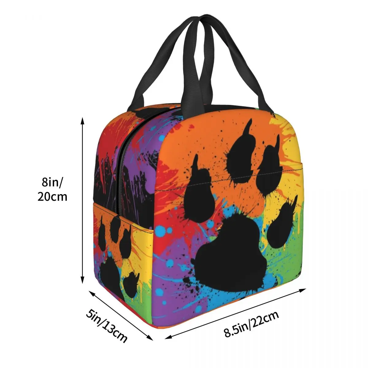 مخصص مثلي الجنس الدب باو فخر الغداء حقيبة الرجال النساء برودة الدافئة معزول صناديق الغداء للأطفال المدرسة #3