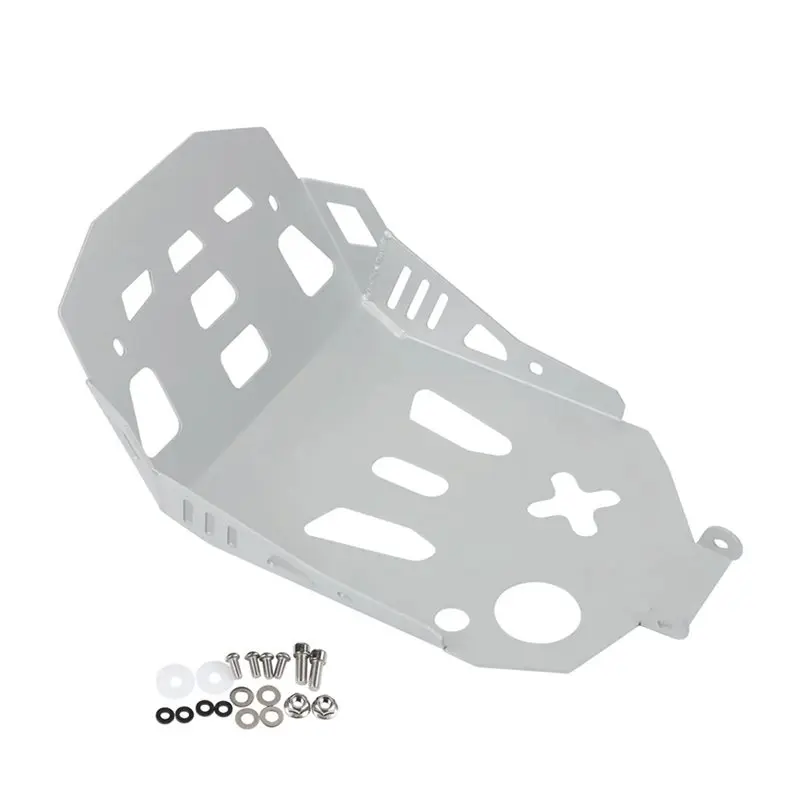 Skid Plate Cover Under Guard For Loncin VOGE 300GY RALLY300 Motorcycle Mototcaycle Engine Protection Accessory (Silver)