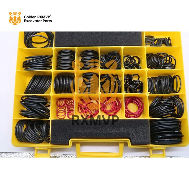 4C8253 Silicone O Ring Kit Box For Excavator