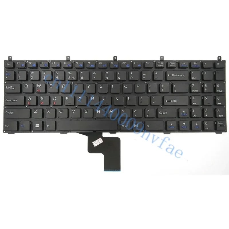 New Keyboard For Clevo P150HM P151SM1 P170HM P180HM W150ER W150ERQ W150EX W150HN W150HNM W150HR W150HRM W150HRQ Series 0.3