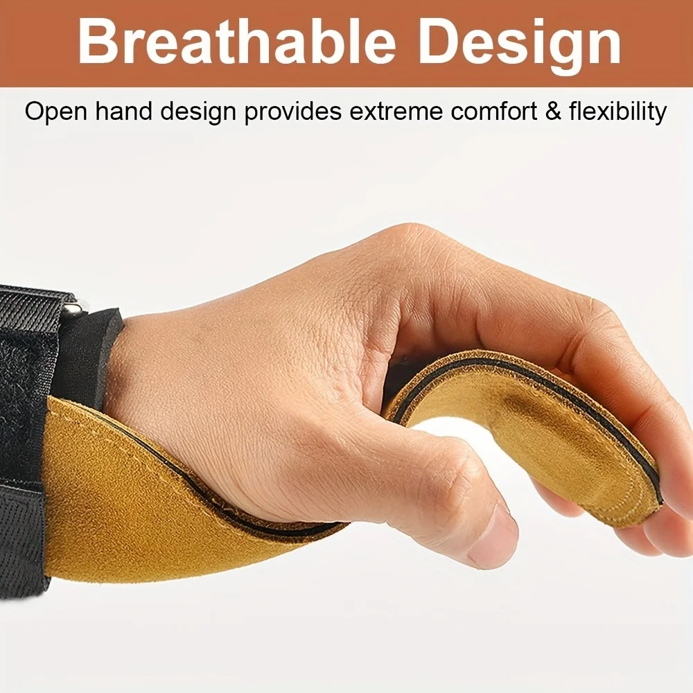 1/2 Stück Gewichtheber-Handgelenkbandagen Fitness-Handgriffe für Krafttraining, Kreuzheben, Klimmzüge, Workout-Assistenz-Handschuhe – Detail 2