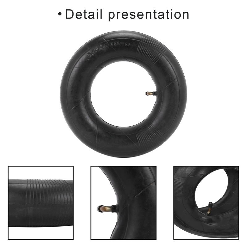 4.10/3.50-6 or 4.00-6 Replacement Inner Tube for Wheelbarrows Snow Blowers,Wagons,Carts,Hand Trucks,Lawn Mowers,Tractors and Mor