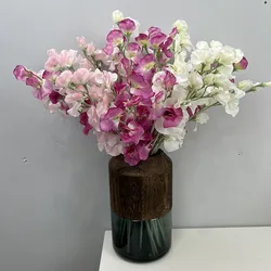 63CM Nordic Home Decoration Artificial Fragrant Pea Artificial Flower Living Room Tea Table Decoration Plant Hair Flower Bundle