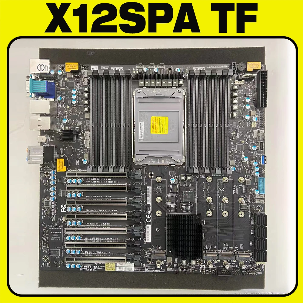 

X12SPA TF For Supermicro Workstation Motherboard Xeon W-3300 Processor PCI-E4.0 LGA-4189 DDR4