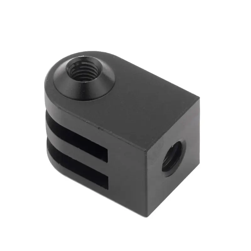 20CB 1/4" Tripod Adapter Metal Monopod Mount Base Black for Hero 8 7 6 5 4 SJCAM for Action Camera image 4
