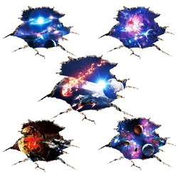 3D Star Universe Wall Stickers Cosmic Space Galaxy Star Home Decoration for Kids Room AF5860