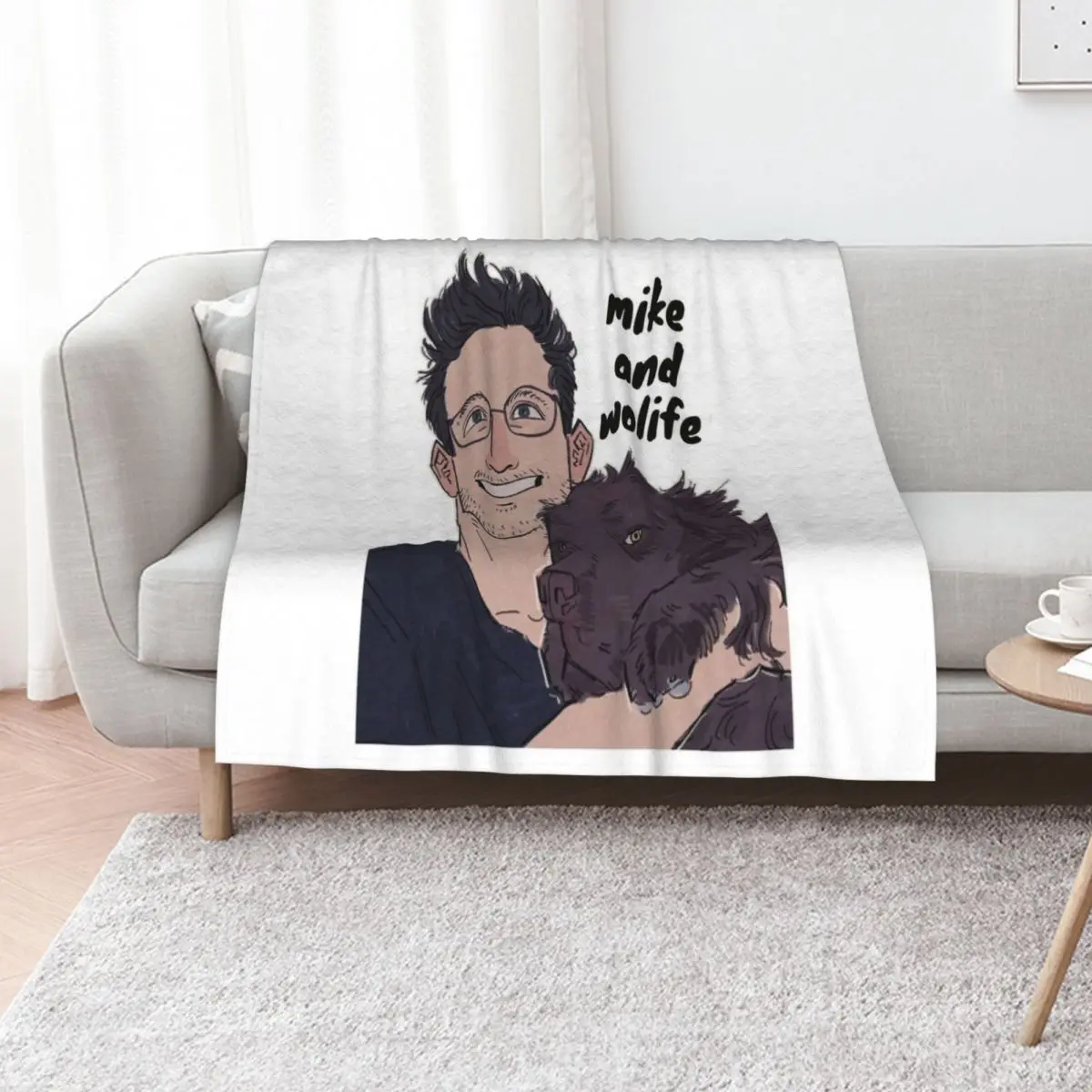 

doctor mike Throw Blanket Nap Flannels Fashion Sofas Cute Plaid Blankets