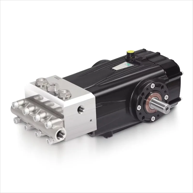 

DSP 22LPM Stainless Steel Water Pump Washer Pump With Water-cooled Back Cover Max Pressure 800Bar