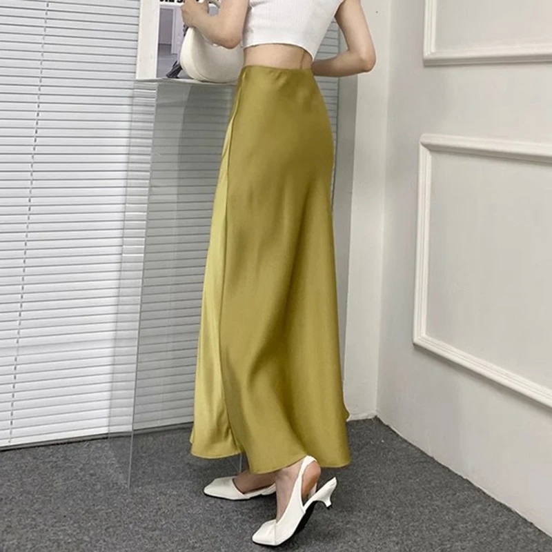 تنورات نسائية ببوق عالي الخصر ، فساتين سهرة أنيقة ، موضة نسائية ، شامبانيا سوداء وتنورات حورية البحر بنفسجية ، موضة ، مقاسات