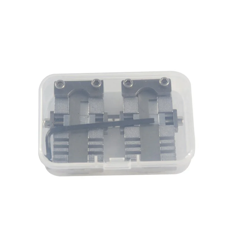 

2 Pieces Of Multifunctional Jigs For Key Machine Accessories, Special For Key Jigs Silver Metal