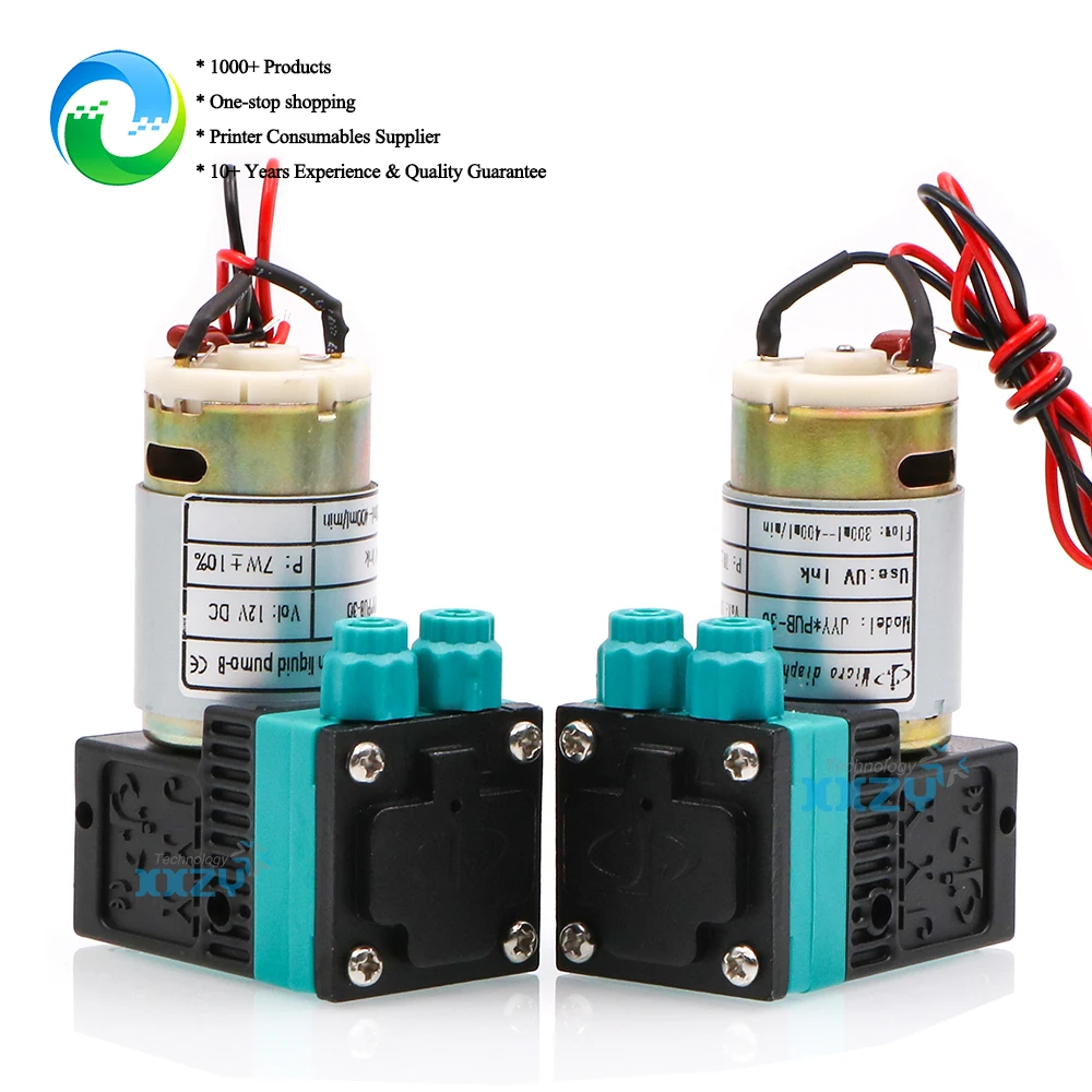 

Детали принтера DC 12 В 7 Вт УФ-насос для чернил УФ-планшетная машина JYY * PUB-30 Микро мембранный насос