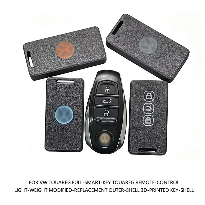 For VW Touareg Full‑Smart‑Key Touareg Remote‑Control Light‑Weight Modified‑Replacement Outer‑Shell 3D‑Printed Key‑Shell Case