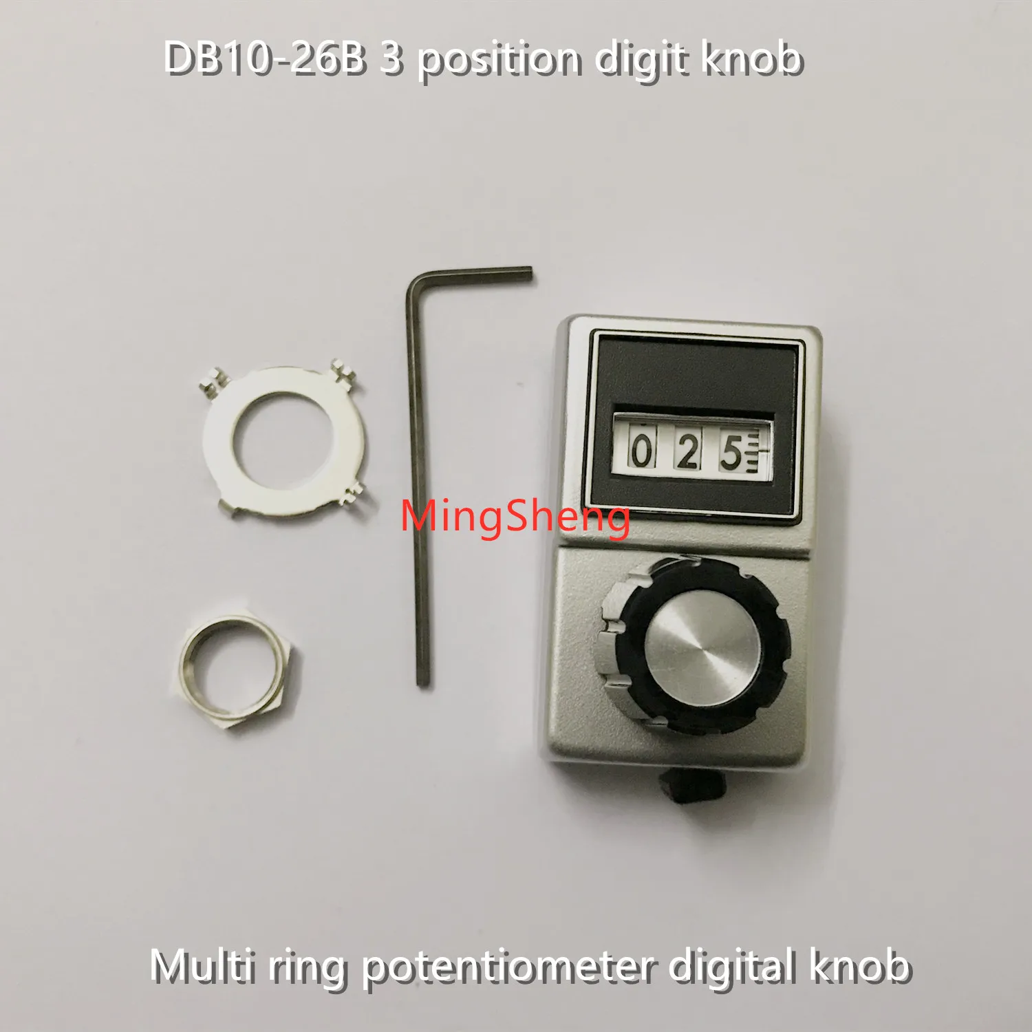 

Original new 100% multi ring potentiometer digital knob DB10-26B 3 position digit knob switch