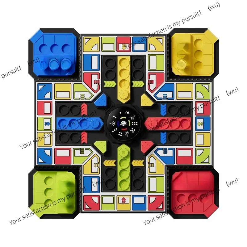 for New Electronic Flying Chess Educational Toy Kids Board Game Battle Tabletop Game Parent Child Interactive Toy