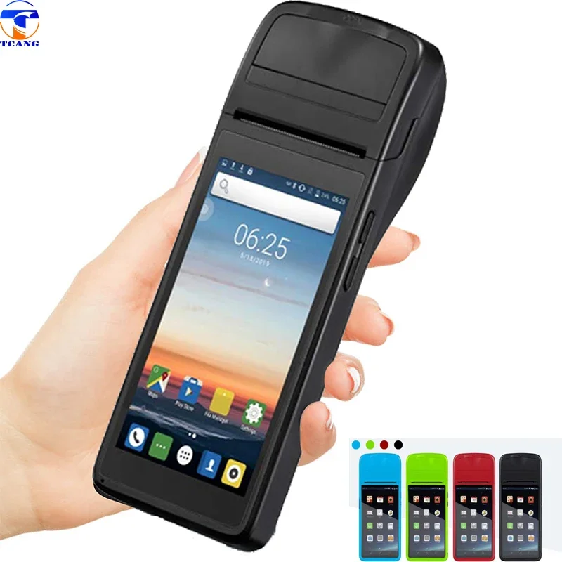 

Android 11 System 5.5 Inch Touch Screen Mobile Pos Terminal Payment Pos Machine 4G Pos Thermal Printer Terminal