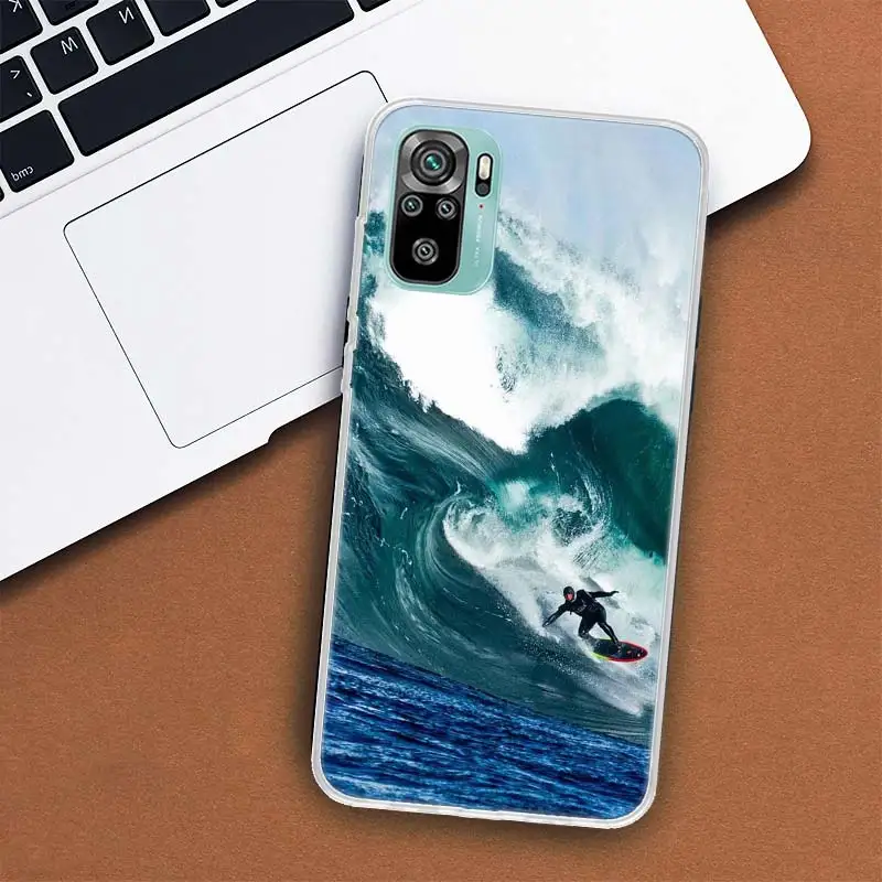 Adventure Surfing Free Travel Phone Case For Xiaomi Redmi Note 13 Pro Plus 5G Cover 12 12C 10X 10C 10A 9 10 9T 9C 9A 8A 8 7A 7 6