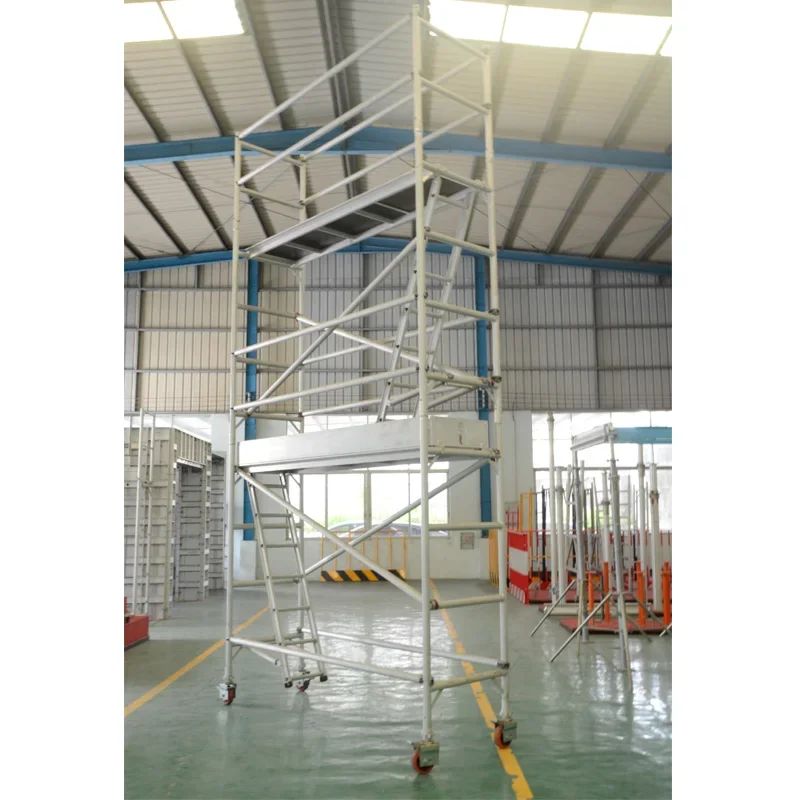 2x0.75m internal climbing ladder for aluminum alloy mobile scaffolding