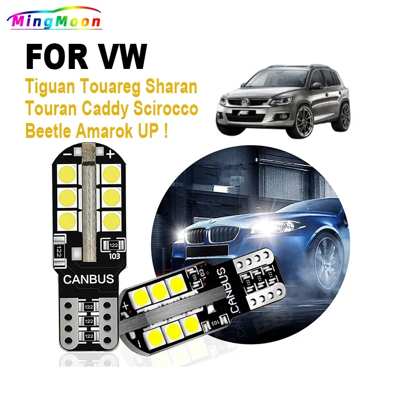 

2Pcs T10 LED For VW Volkswagen Tiguan Touareg 7L 7P Touran 1T 5T Caddy Sharan 7M 7N Scirocco Beetle Amarok UP ! Clearance Lights