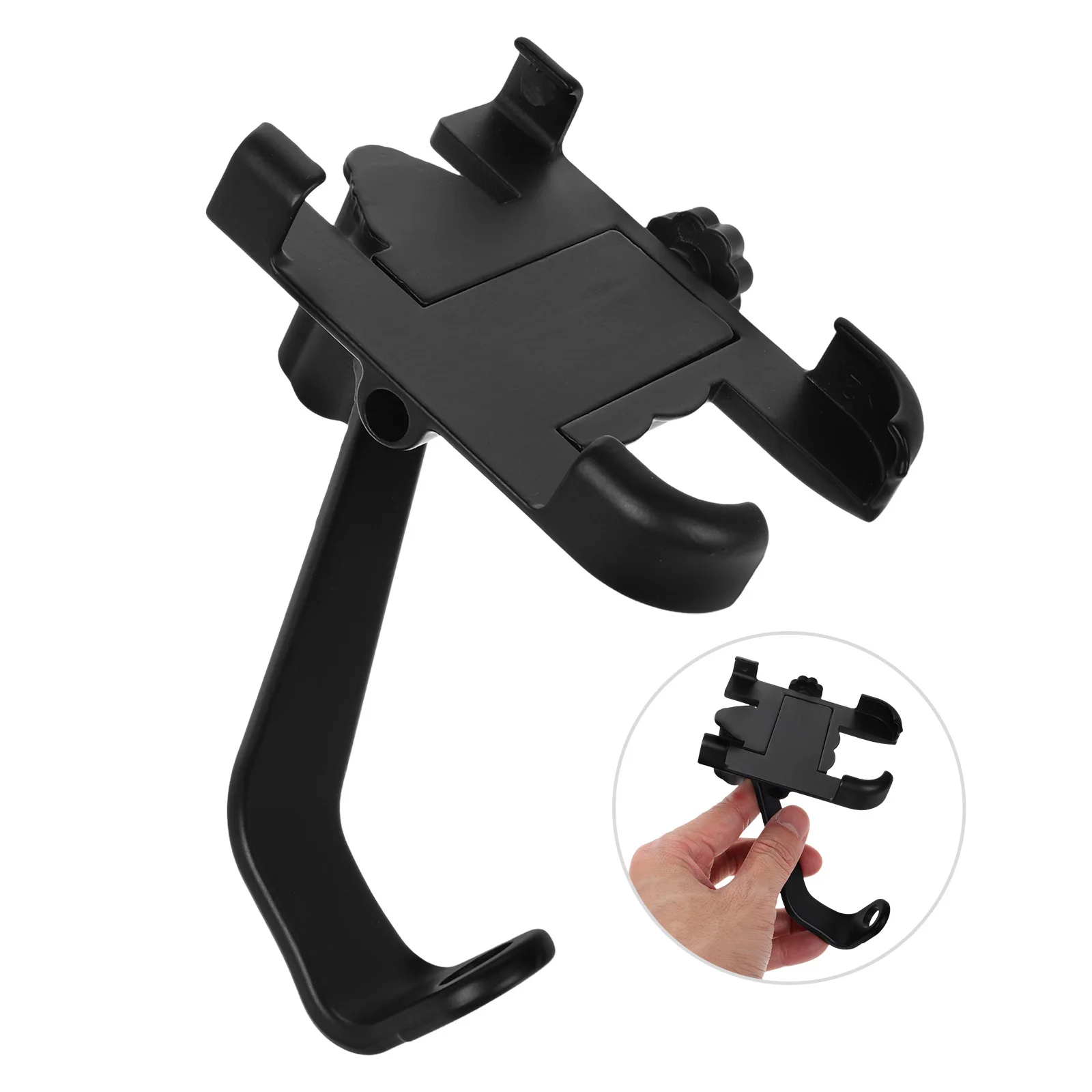 

Aluminum Alloy Motorcycle Phone Holder Handlebar Mount Stable Anti-Vibration Bracket for Bike Scooter Navigation
