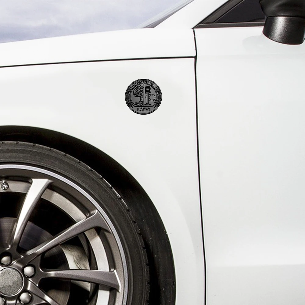 ملصق شعار شجرة AFFALTERBACH السوداء ، AMG ، مرسيدس E53 ، E63 ، S63 ، G63 ، G65 ، C43 ، C63 ، ML ، CLA ، CLS ، GLA ، GLS ، GT50 ، AMG ، 64 في