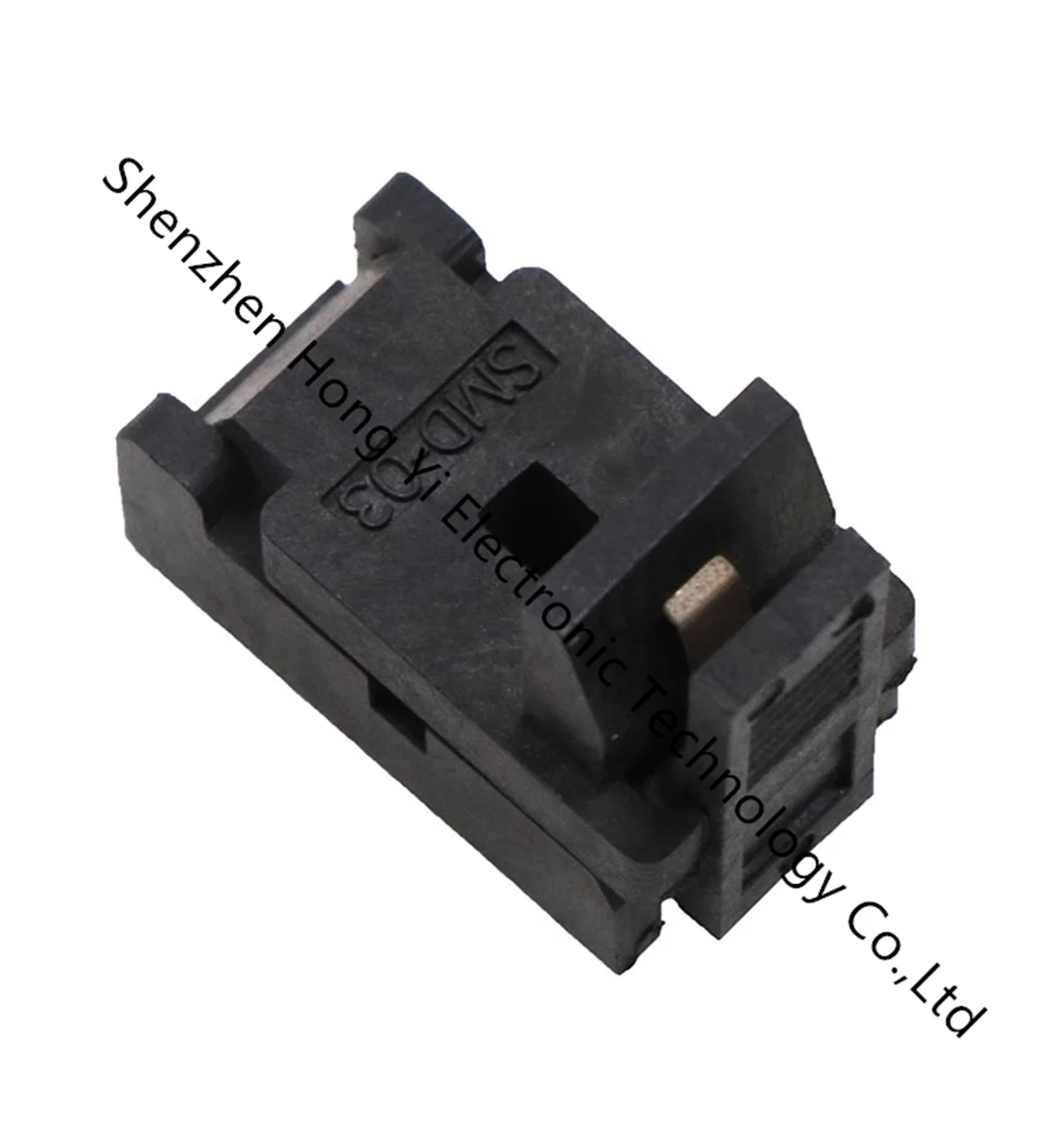 SMD-03 (3.6 * 4.1) mm flip type gold plated high temperature aging test stand IC burning socket fixture