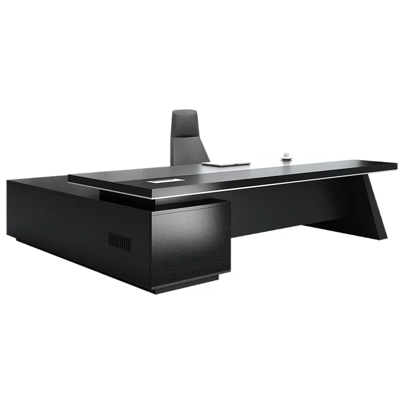 Desk Manager Corner Designer Luxury Accessories Filing Cabinets Desk Reception Customized Bureau Furniture