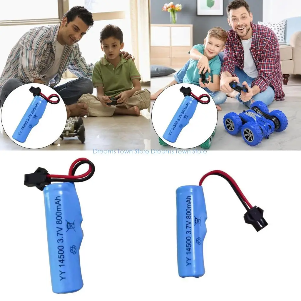 HX6A 3.7V 14500 بطارية قابلة لإعادة الشحن 800 مللي أمبير في الساعة طائرة هليكوبتر التحكم عن بُعد سيارة تستخدم طاقة مستقرة #1