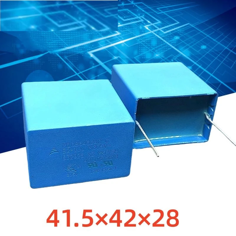 2PCS 10UF 305V 305VAC106 MKP X2 safety capacitor audio coupling