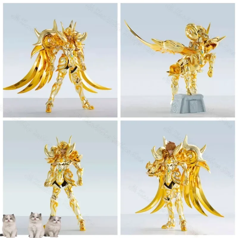 [Ready Stock] Toypoint Saint Seiya Myth Cloth Soul SOG EX Aries Mu Zodiac Knight Action Figure Toy