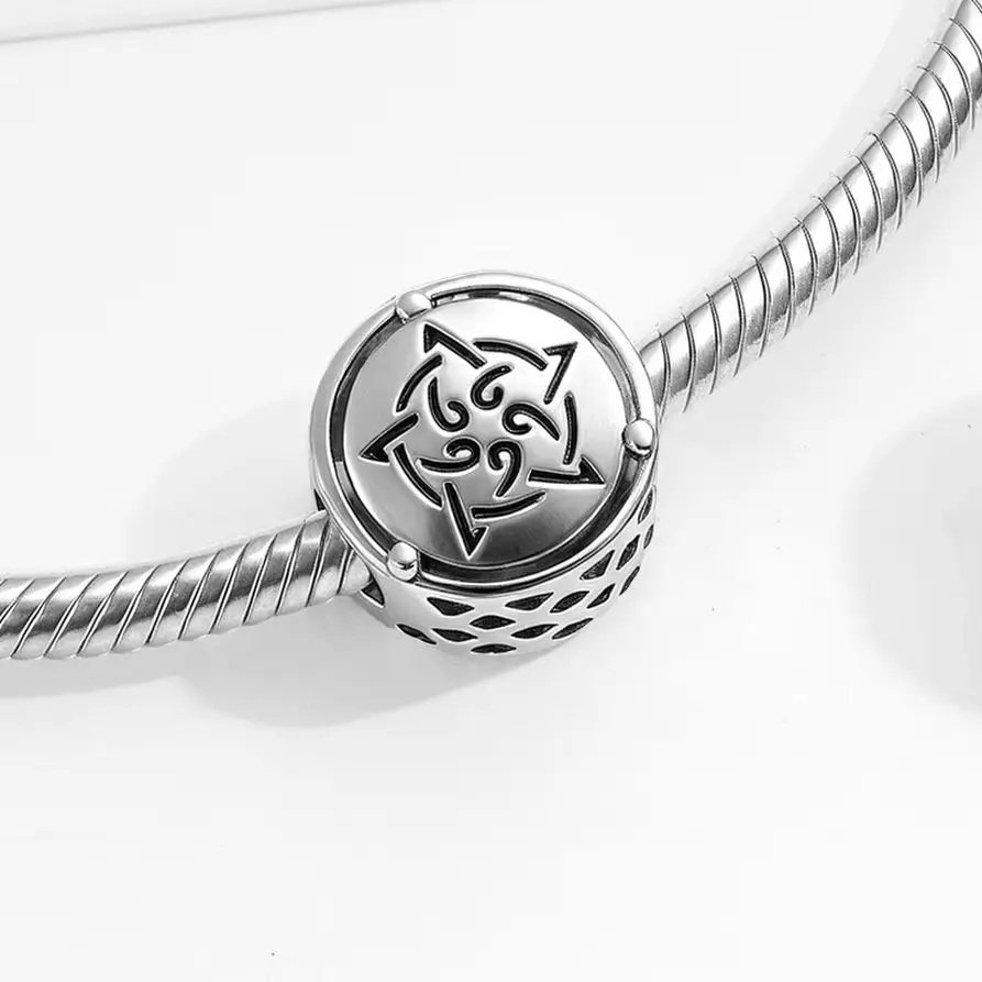 

Кельтский пятизвездочный узел из стерлингового серебра 925 пробы, религиозные символы, очаровательные ювелирные изделия из бисера, подходят для оригинального браслета, ювелирные аксессуары своими руками