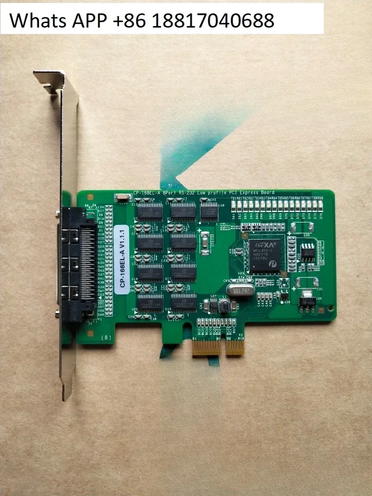 New CP-168EL-A 8-port serial card with original cable