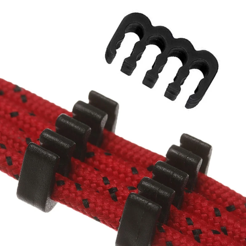 24 pz/lotto PC Cable Comb scheda madre 24pin 8pin 6pin pettine per Computer a maniche lunghe fino a 3.4mm nero