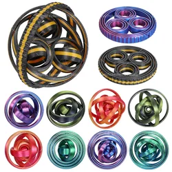 Hot 3D Printed Rotating Ball Toy Creative Fingertip Gyroscope Gravity Rotation Anxiety Relief Novelty Funny Decompression Toy