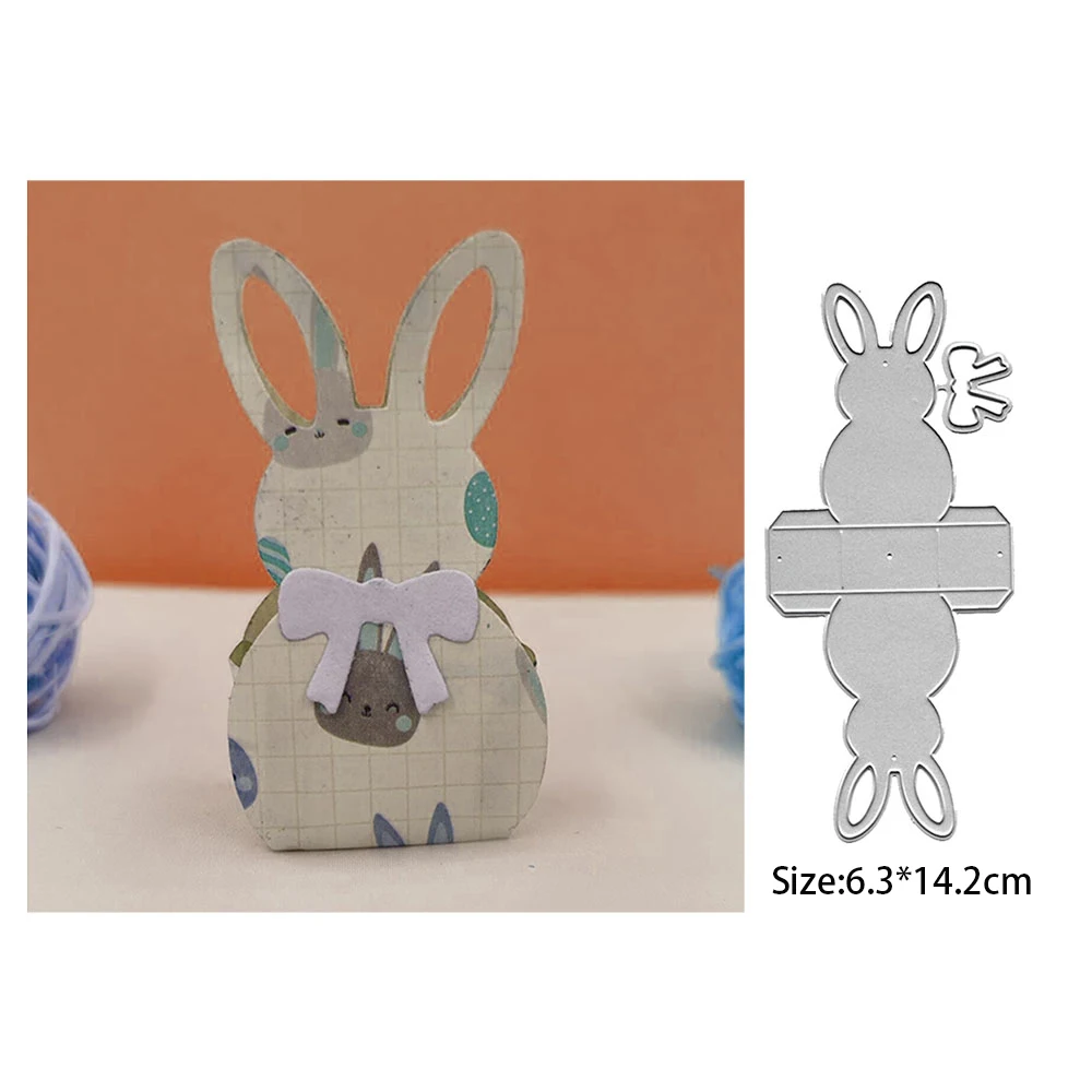 

Металлические вырубные штампы форма для кролика украшение коробки для скрапбукинга бумаги рукоделия ножа форма лезвие перфоратор трафареты