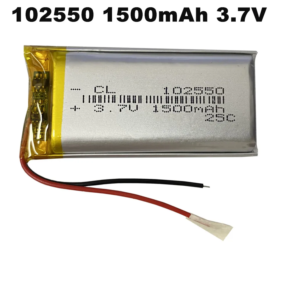 3,7 В 1500 мАч 102550 952550 952653 102449 102555 литий-ионная аккумуляторная батарея для MP3 Bluetooth-динамик, наушников, гарнитуры, GSP LED