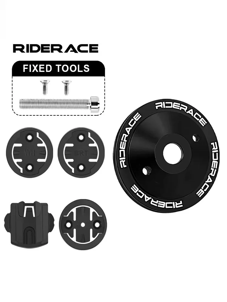 AliExpress riderace Bicycle Computer Holder Aluminum Alloy Mount MTB Bike Stopwatch Stem Top Cap Bracket Support For Garmin GPS Speedometer
