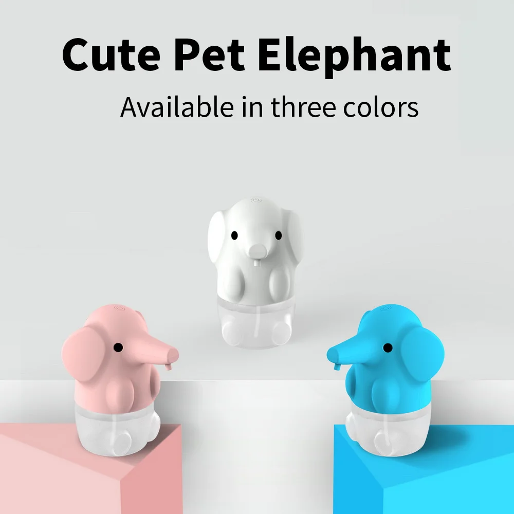 Soap Dispenser Automatic Smart Touchless Infrared Soap Dispenser Wash Elephant Cartoon Home Bathroom Dispenser Quick Foaming