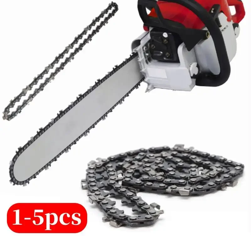 12 Inch Metal Chainsaw Chain 45 Drive Links Electric Chainsaw Chain 3/8inch Pitch Electric Saw Accessory for Wood Branch Cutting