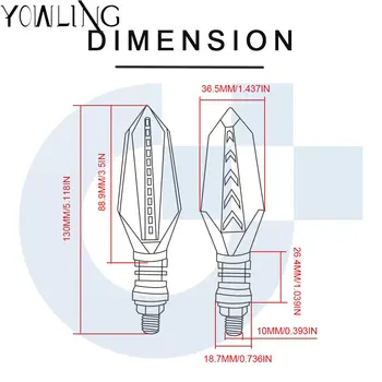 適用於本田 CB 599 919 400 CB600 HORNET CBR 600 F2 F3 F4 F4i 900RR CB250 的尾燈摩托車 LED 方向燈閃光燈 6 最佳銷售 本田 CBR600F4 - №6