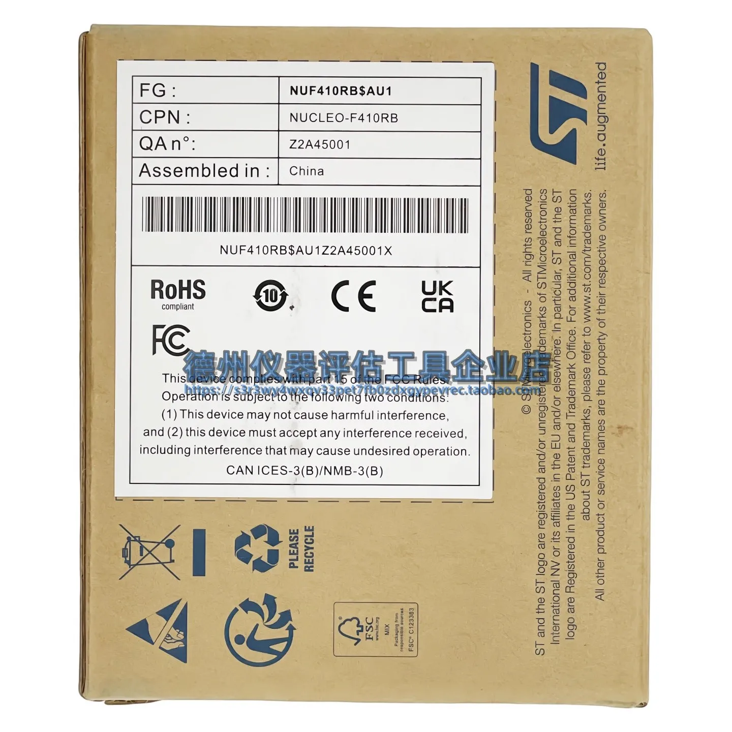 Spot NUCLEO-F410RB STM32 Nucleo-64 development board STM32F410RBT6 original