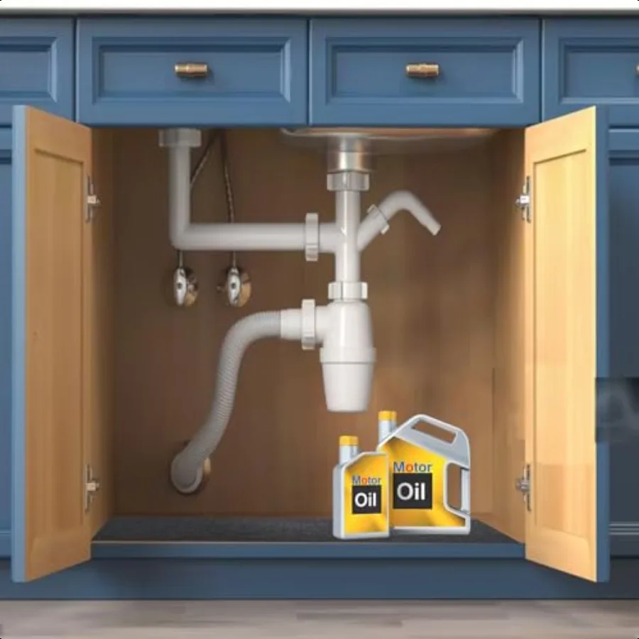 2 Pack Garage Floor Mat 60 x 36 Inch Oil Spill Mat for Under Car Driveway Mats with Waterproof Backing Black Reusable Rubber Ma