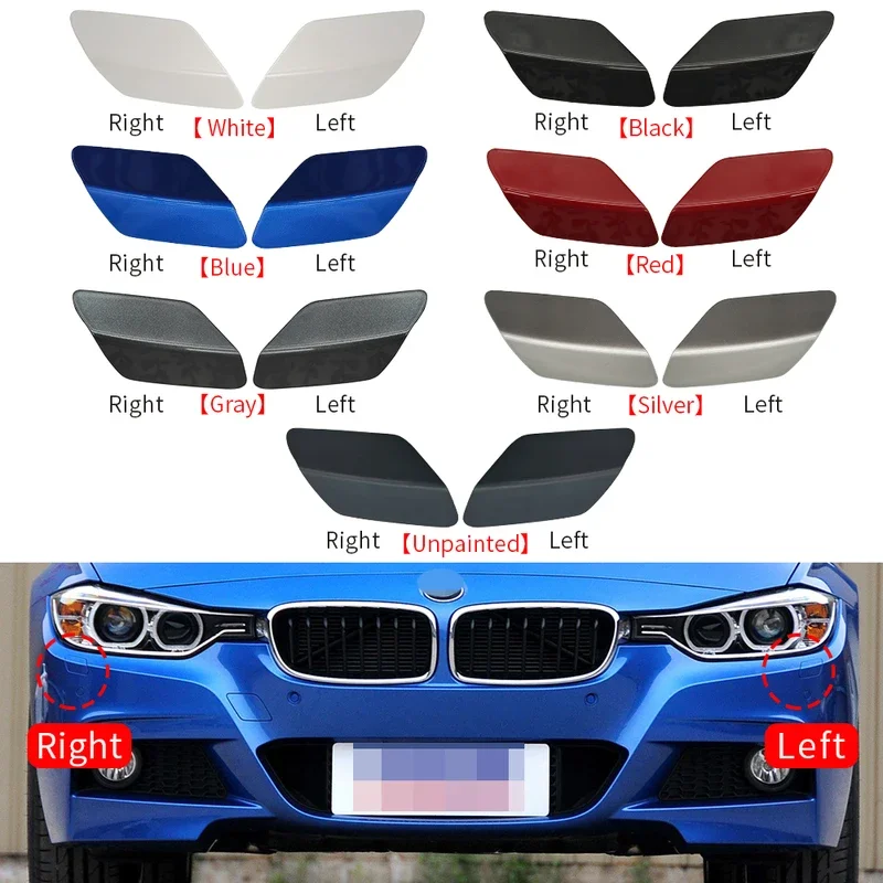 For BMW F30 F31 M  Front Bumper Headlight Washer Spray Cover Cap  3 Series M Sport 318 320 328 330i 2012-2019 51118067970