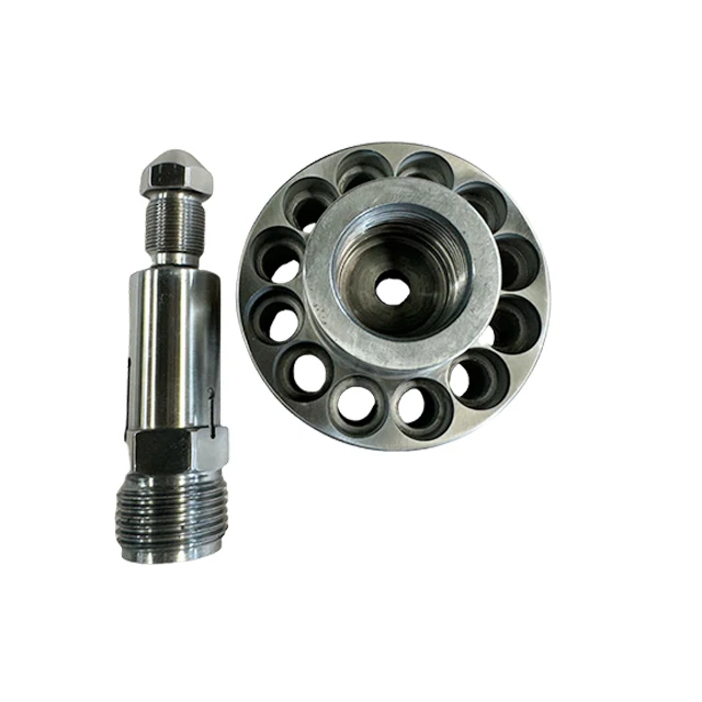 Screw Barrel Nozzle Tip Set for Injection Molding Machine, Durable PVC PP ABS PPS Rubber Machinery Parts
