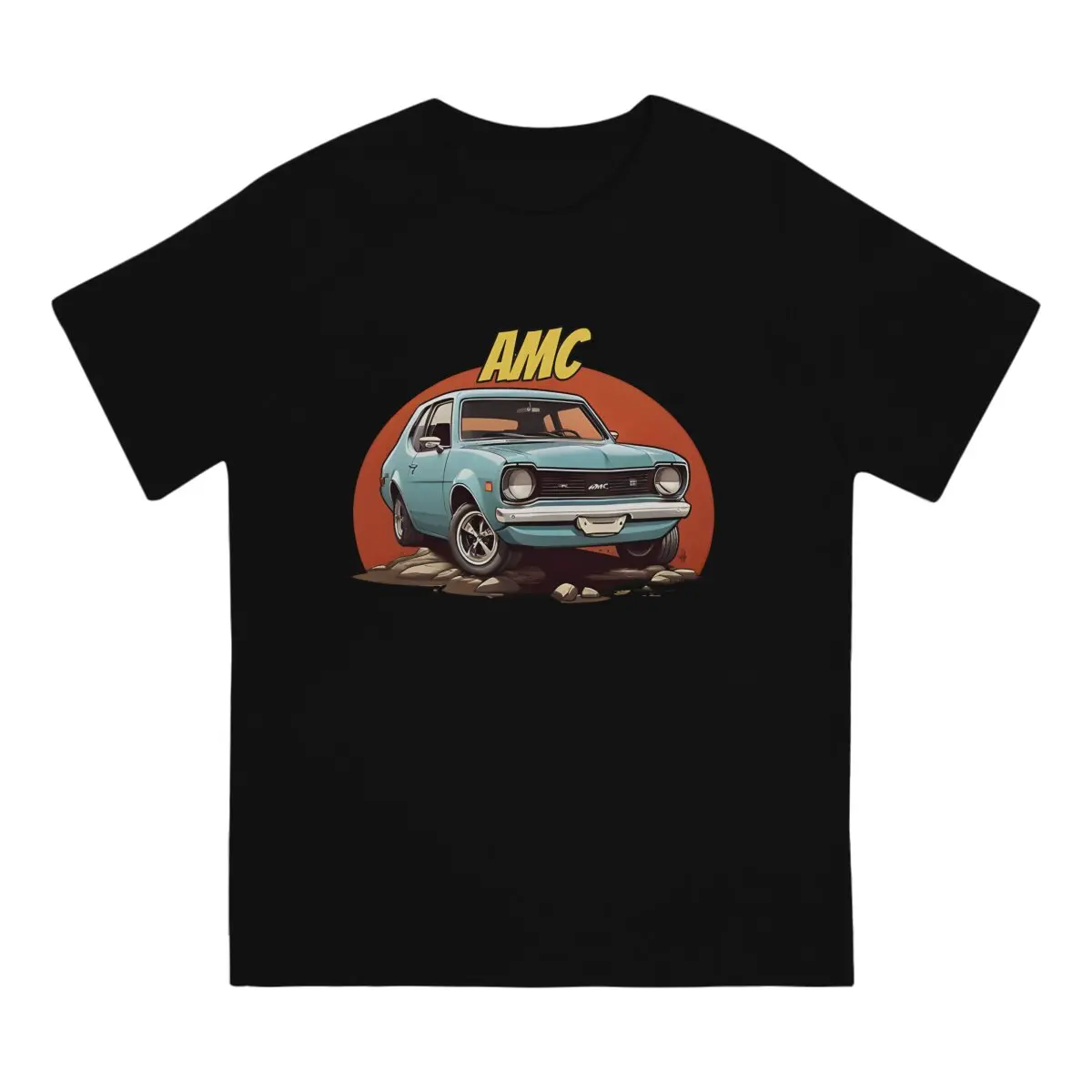 1972 AMC Gremlin Men's T Shirts AMC Hornet Funny Tee Shirt Short Sleeve Round Collar T-Shirts 100% Cotton New Arrival Clothes