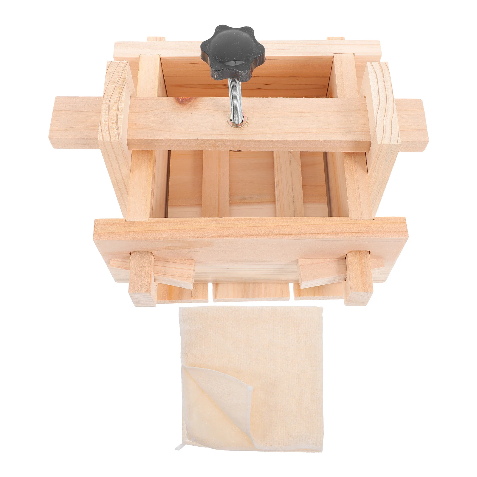 

Wooden Press Kit Multifunctional Tofu Maker Machine Homemade Soybean Cheese Pudding Food Forming Box Heat Resistant