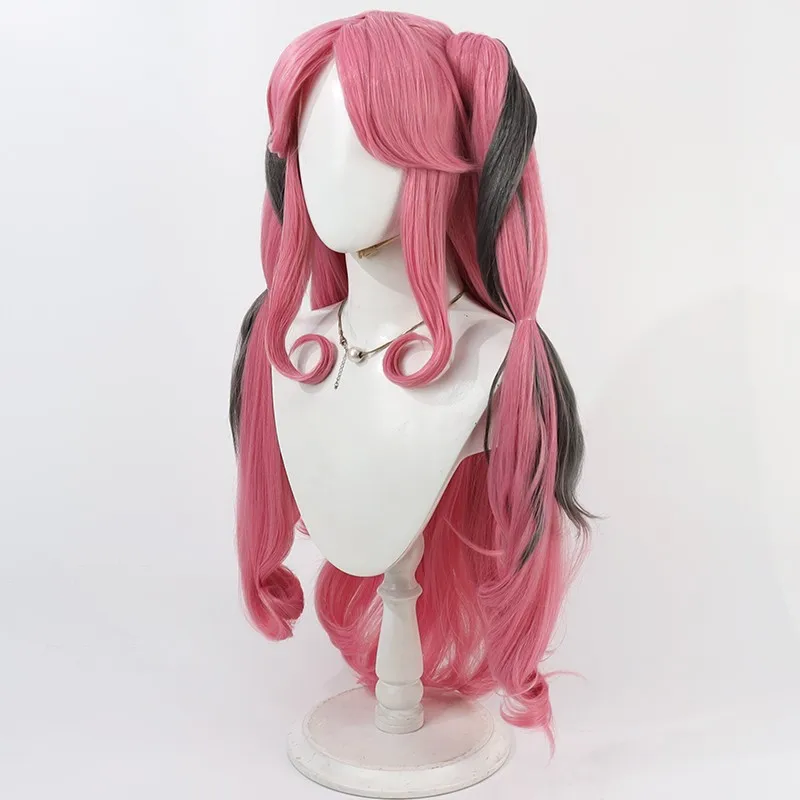 Futari wa Pretty Cure Cure Kiss Meroron Cosplay Wig Halloween Party Prop Synthetic Hair Heat Resistant Fiber + Wig Cap