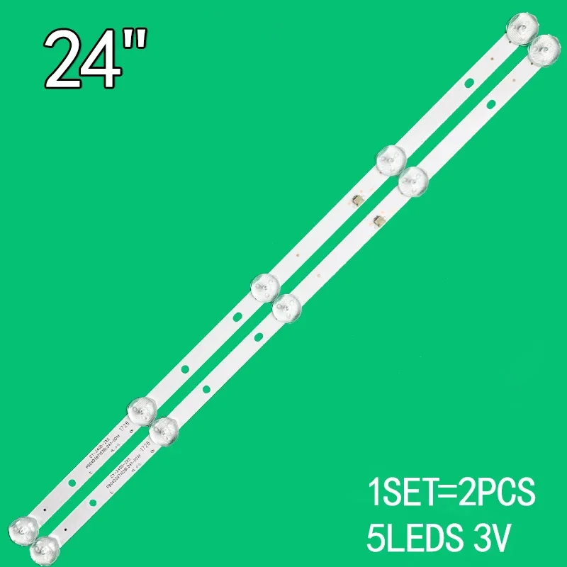 2PCS/set For brand new TV LED light strip CY-240D-2X5 PB04D397103BL041-001H 8D24-DNDL-M5205A V236BJ1-P01 PT236AT02