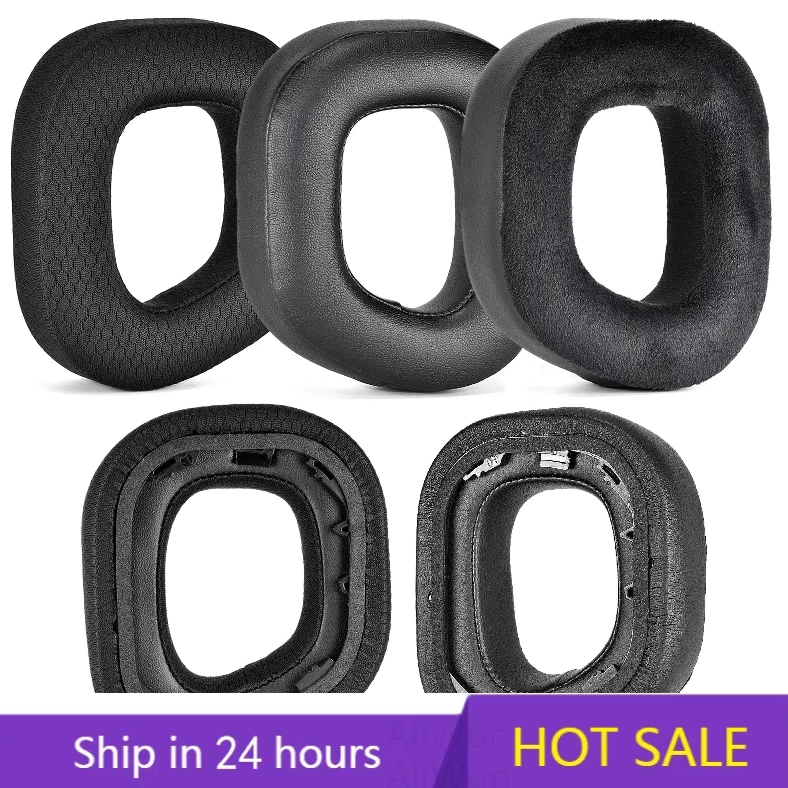 HS80 ear pads Upgraded Thicked Earpad For CORSAIR HS80 HS 80 RGB Headset Ear Pads Replacement Headphones Repair Parts Ear Covers