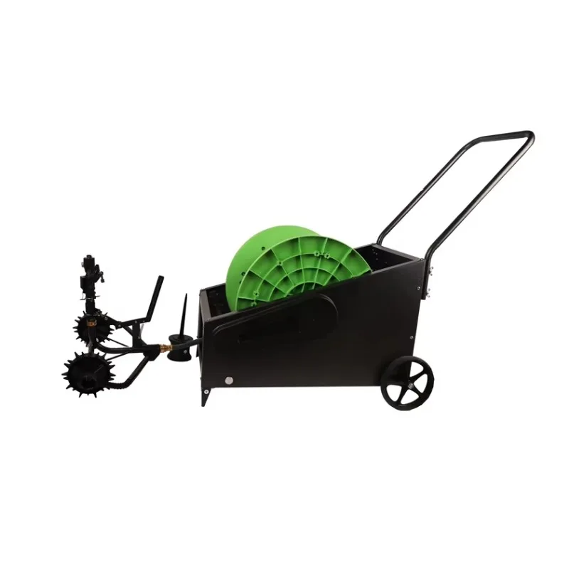 Irrigation 40m IR-SDBS40 Wheeled Portable Water Pipe Reel Car Garden Sprinkler Travel Washer